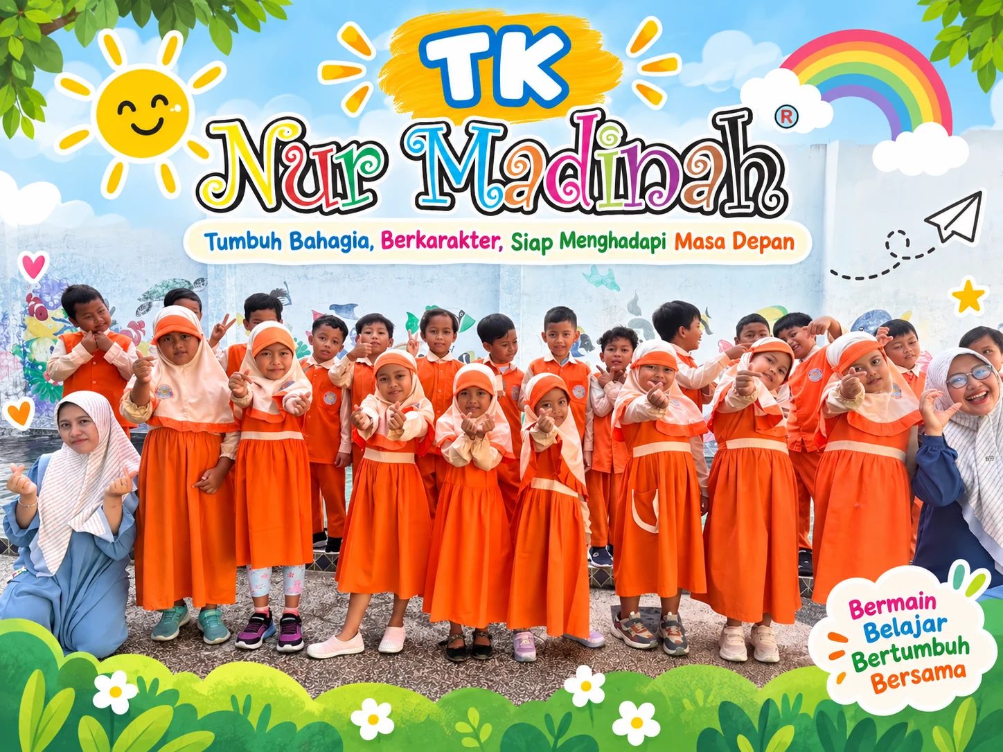 TK Nur Madinah &mdash; Tumbuh Bahagia, Berkarakter, Siap Menghadapi Masa Depan